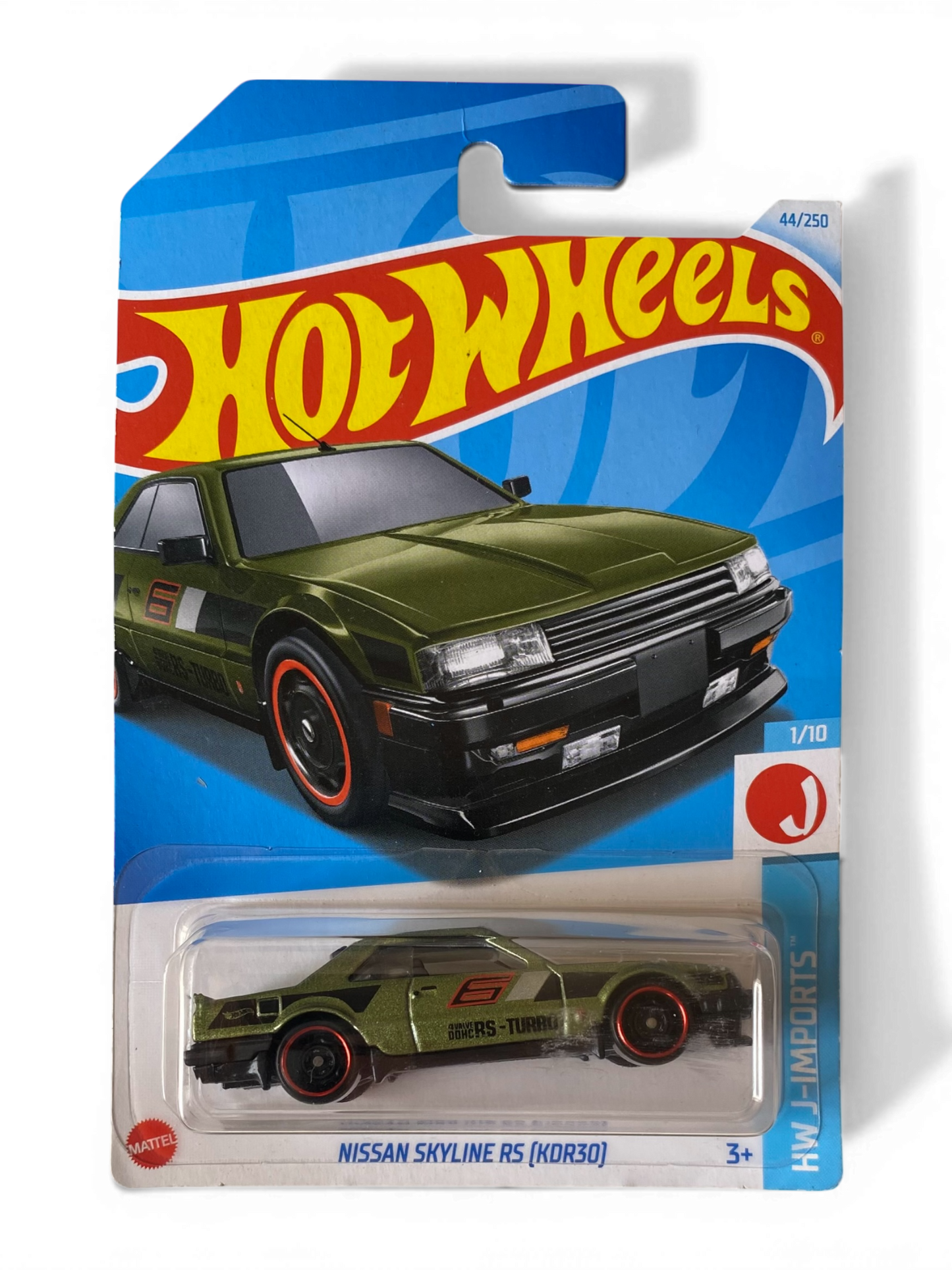 Hot Wheels  Nissan Skyline RS (KDR30) (HW J-Imports) Metal Flake Olive Green