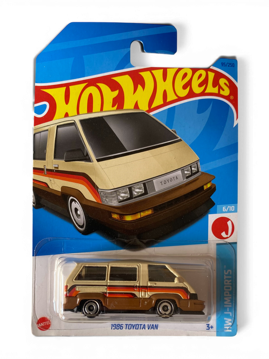 Hot Wheels  1986 Toyota Van (HW J- Imports) Yellow
