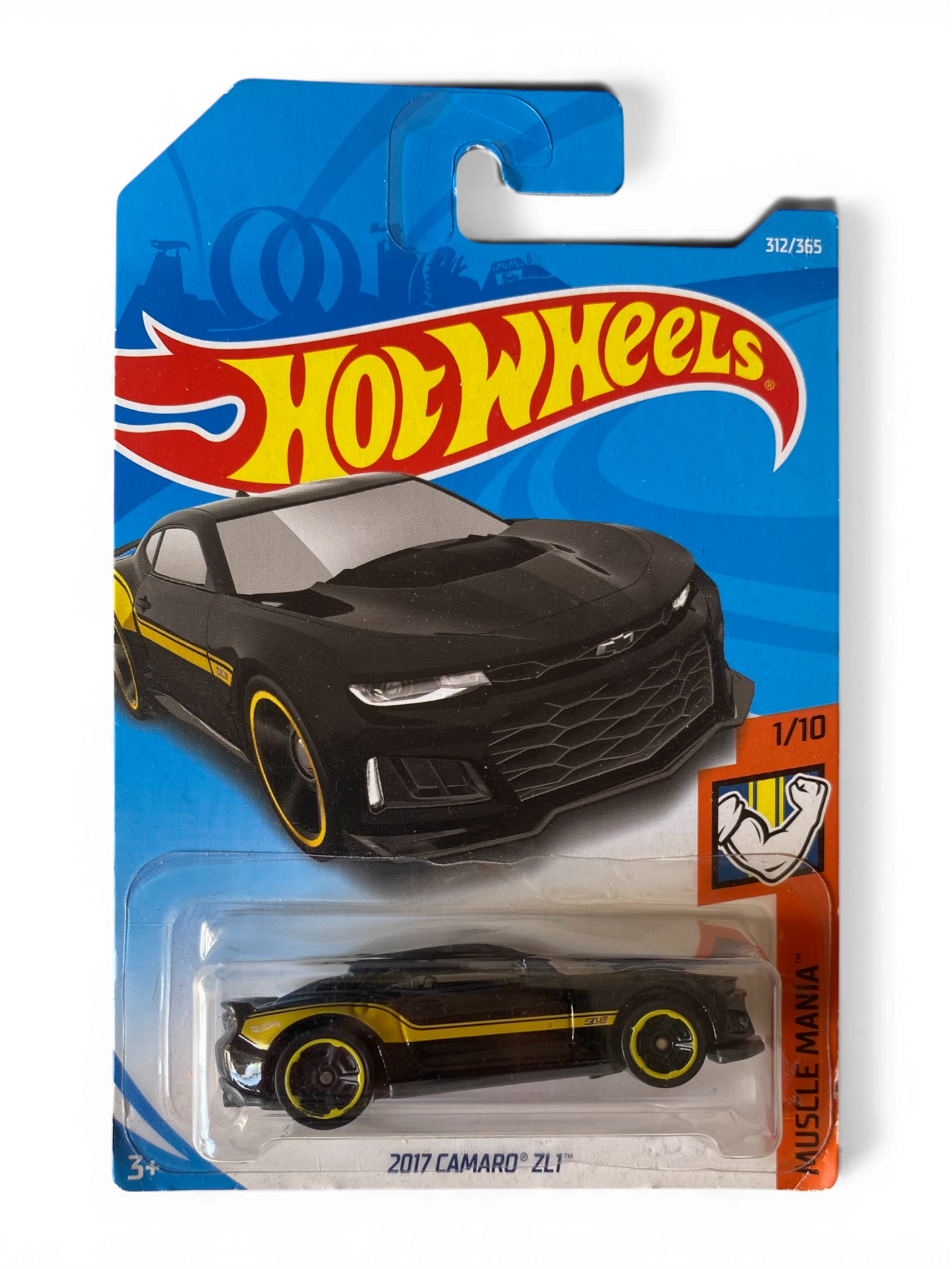 Hot Wheels  2017 Camaro ZL1 (Muscle Mania)
