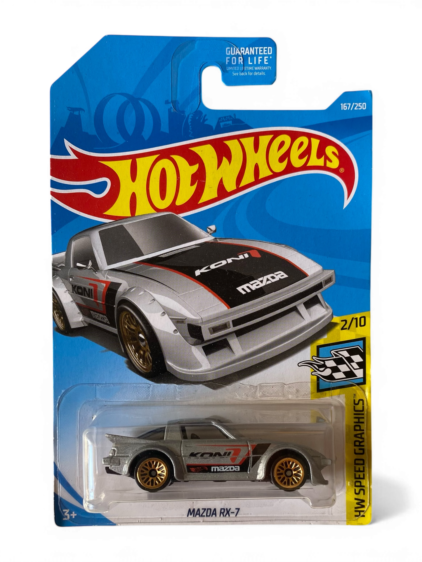 Hot Wheels  Mazda RX-7 (HW Speed Graphics) Silver