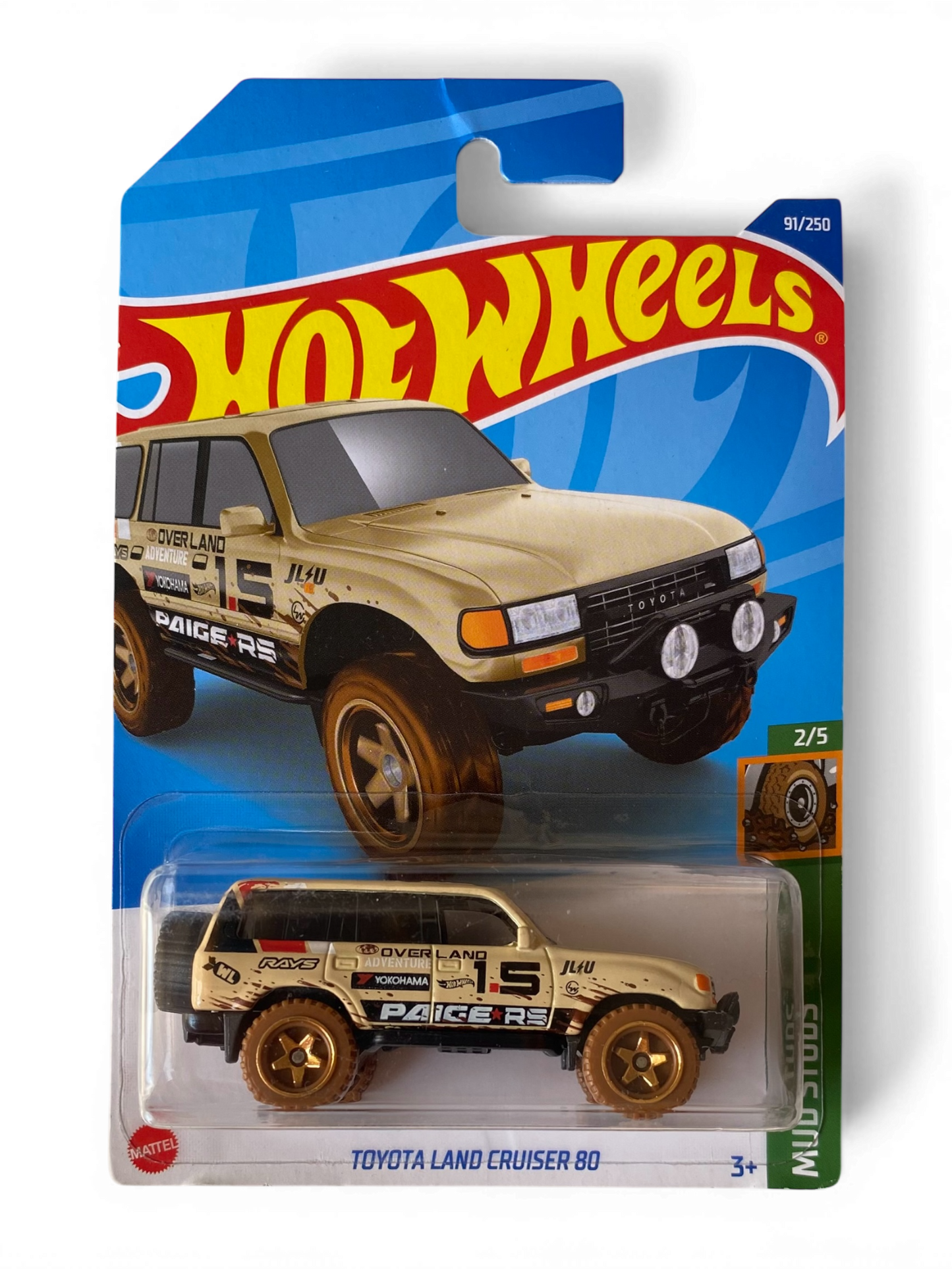 Hot Wheels  Toyota Land Cruiser 80 (Mud Studs)