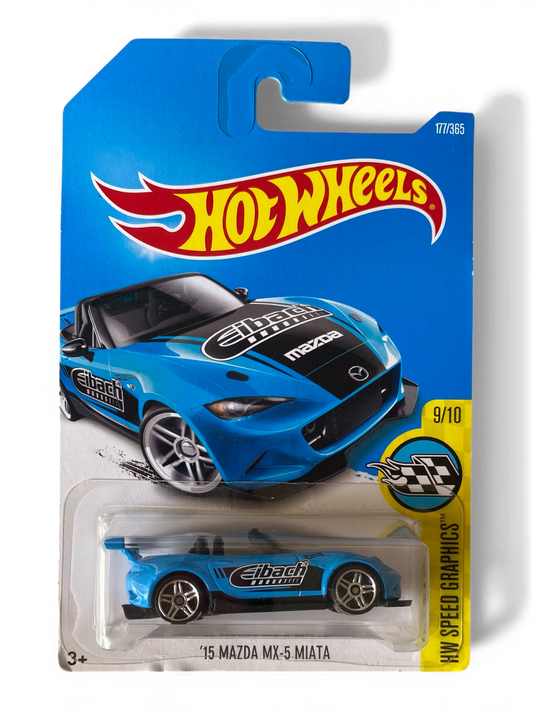 Hot Wheels  ‘15 Mazda MX-5 Miata (HW Speed Graphics) Eibach