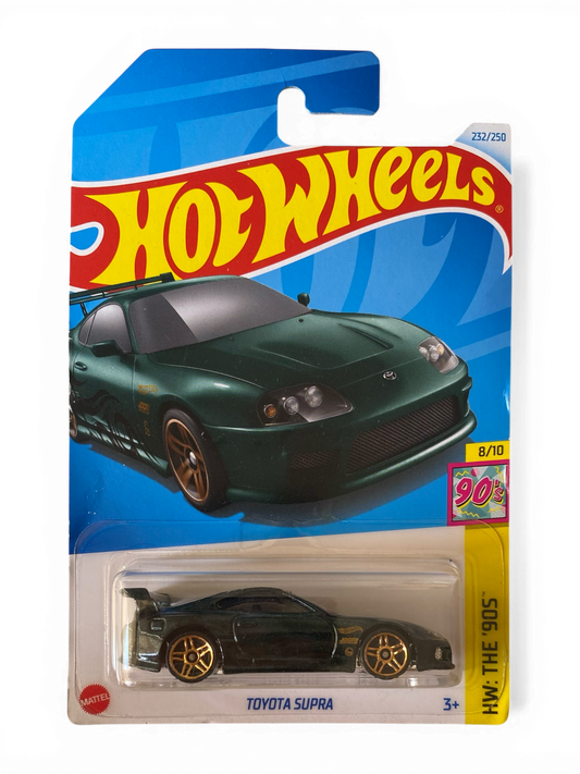 Hot Wheels  Toyota Supra (HW: The 90s) Metal Flake Green