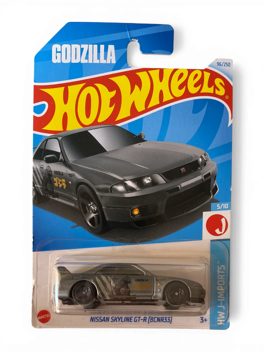 Hot Wheels  Nissan Skyline GT-R (BNCR33) (HW J-Imports) Godzilla Grey