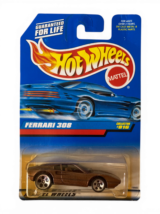 Hot Wheels  Ferrari 308 (1998) Metal/Metal  Metal Flake Brown