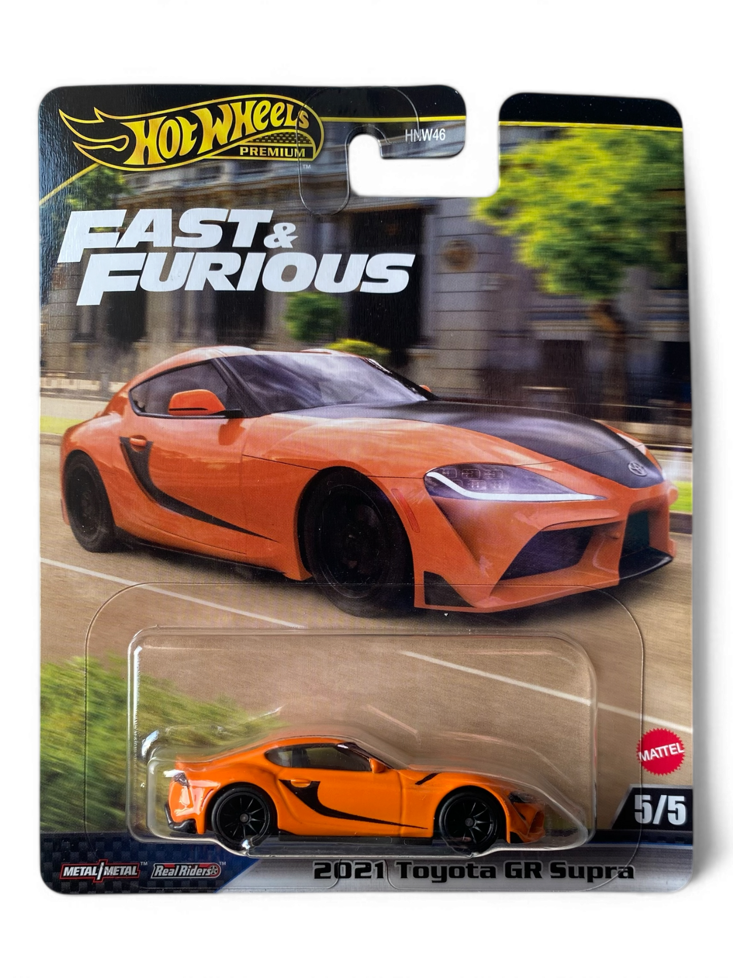 Hot Wheels Premium  2021 Toyota GR Supra (Fast & Furious: F9 The Fast Saga)