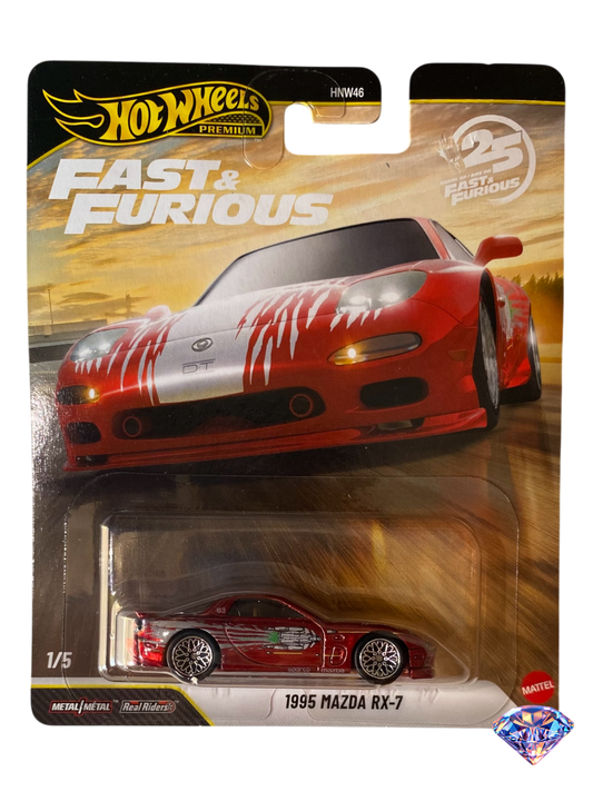 Hot Wheels Premium  1995 Mazda RX-7 Fast & Furious (Chase)