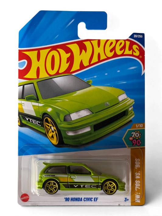 Hot Wheels  ‘90 Honda Civic EF (HW: ‘70s vs. ‘90s)