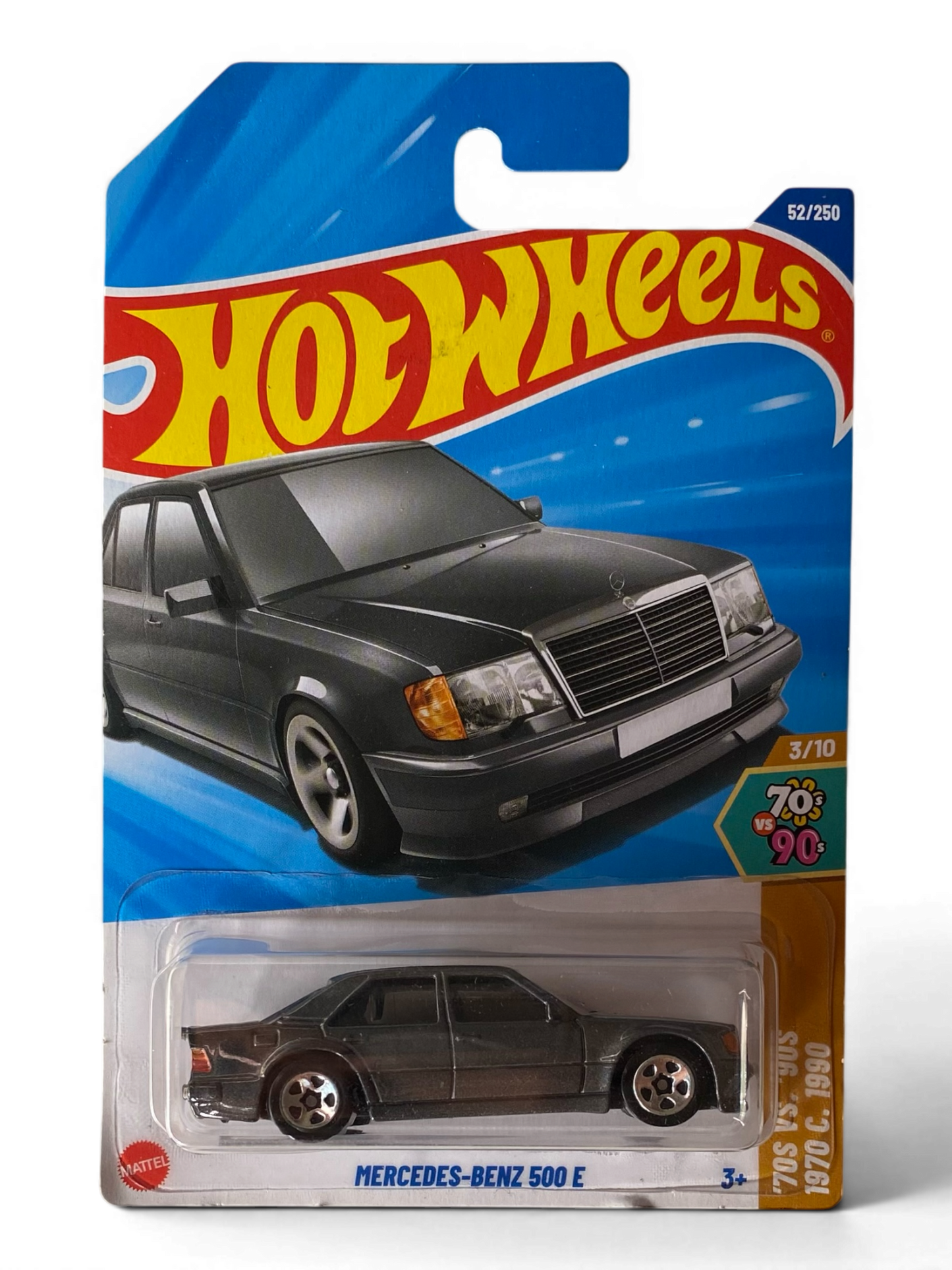Hot Wheels  Mercedes-Benz 500 E (HW: ‘70s vs. ‘90s)