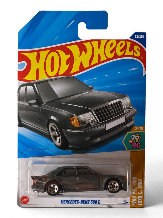 Hot Wheels  Mercedes-Benz 500 E (HW: ‘70s vs. ‘90s)