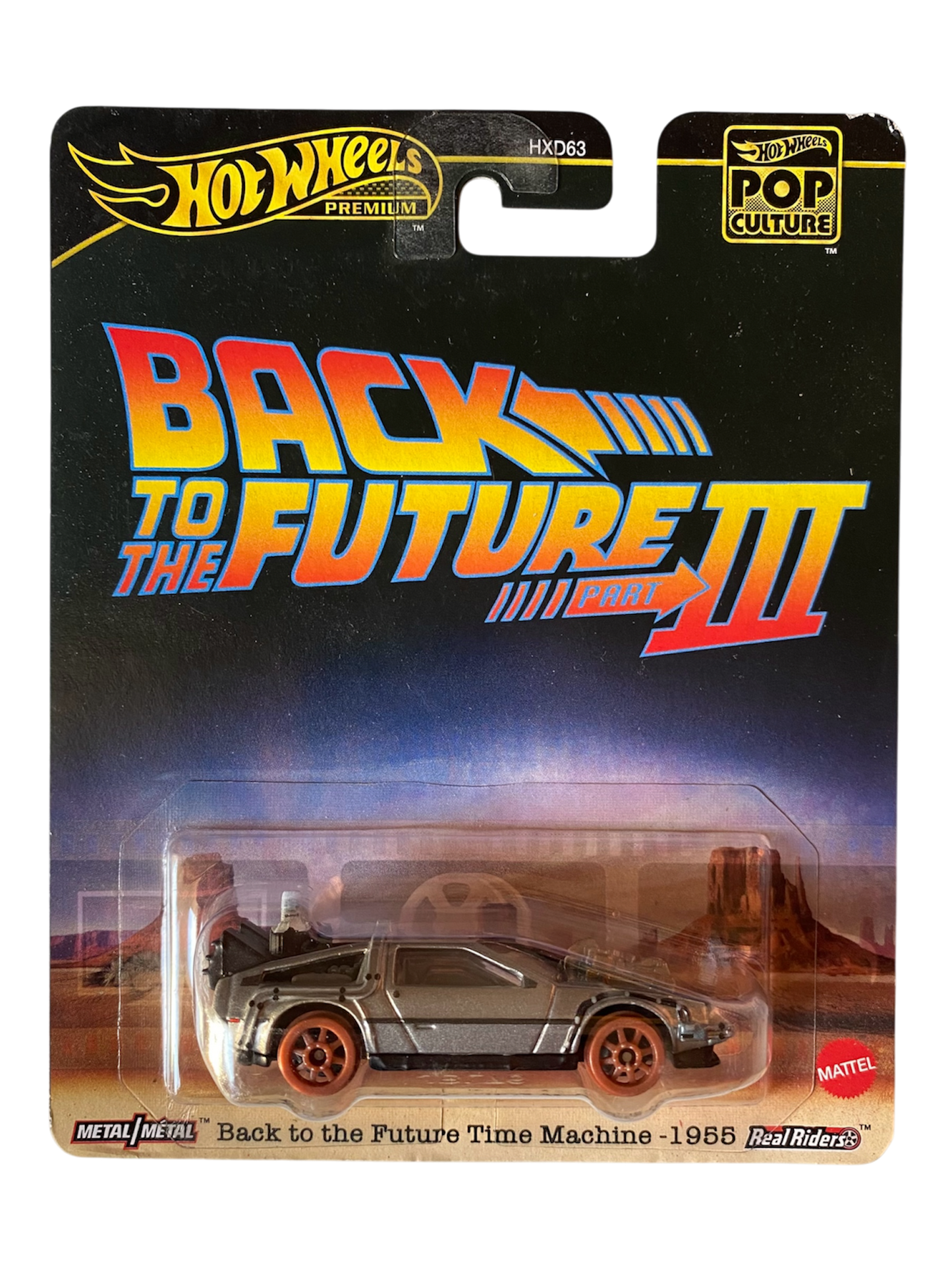 Hot Wheels Premium  Back To The Future Time Machine - 1955 (Part III)