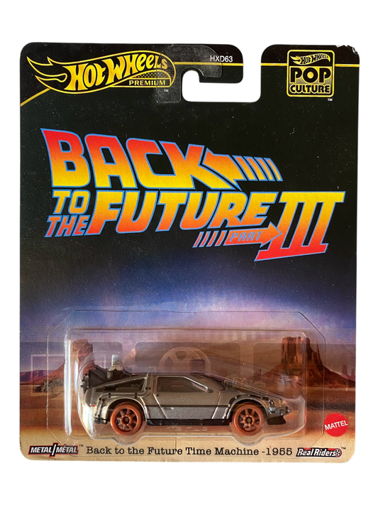 Hot Wheels Premium  Back To The Future Time Machine - 1955 (Part III)