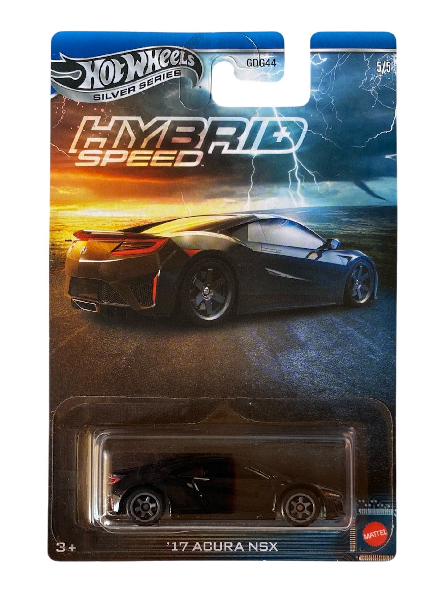 Hot Wheels Premium  ‘17 Acura NSX (Hybrid Speed) Metal/Metal