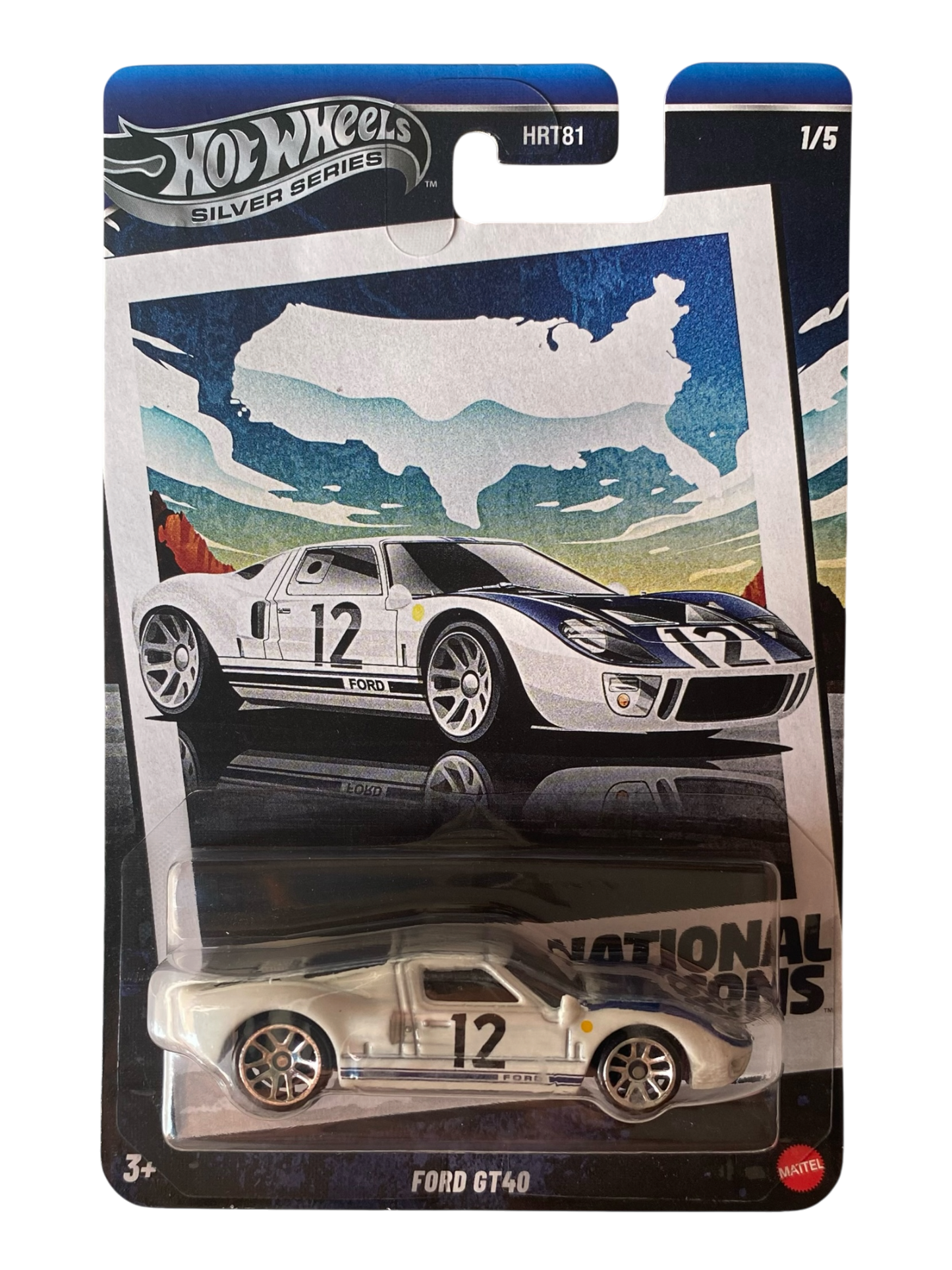 Hot Wheels  Ford GT40 (National Icons)