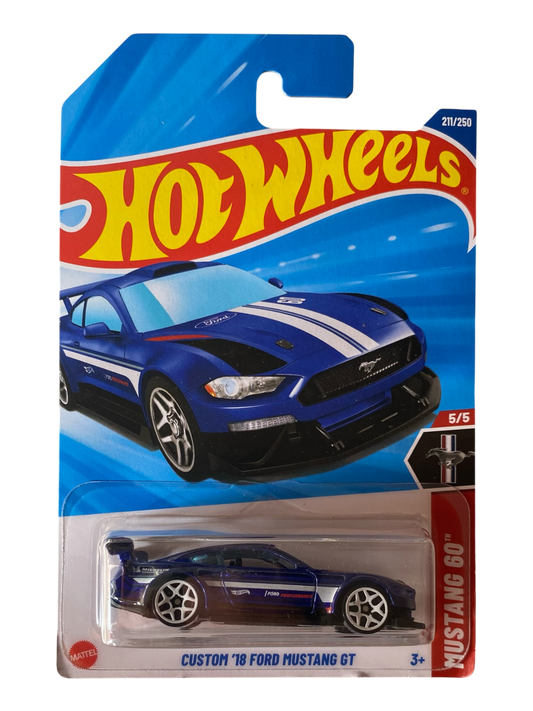 Hot Wheels  Custom ‘18 Ford Mustang GT (Mustang 60)