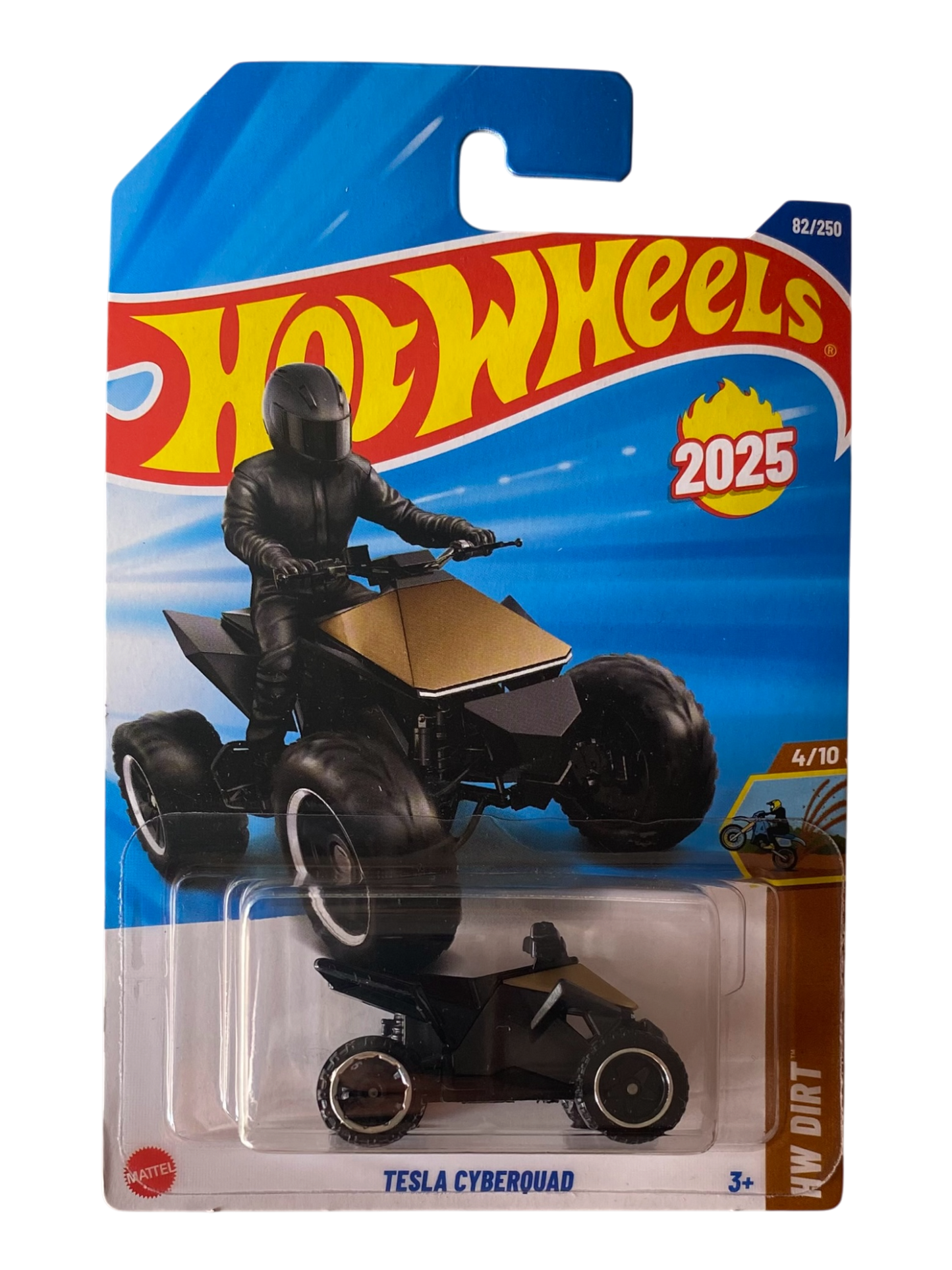 Hot Wheels  Tesla Cyberquad (HW Dirt)