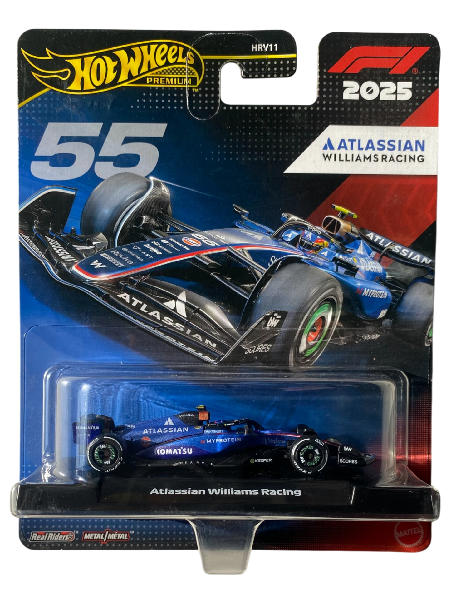 Hot Wheels Premium  Formula 1 2025 Atlassian Williams Racing (#55)