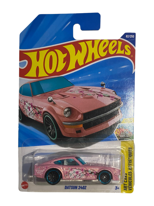 Hot Wheels  Datsun 240Z (Art Cars Véhicules Artistiques) Pink