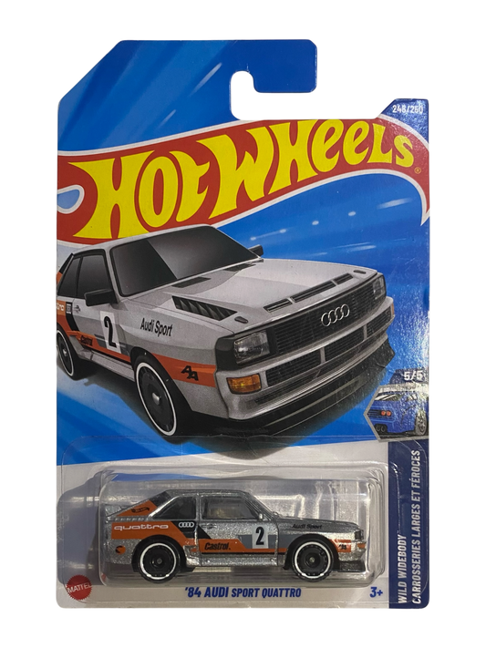 Hot Wheels  ‘84 Audi Sport Quattro (Wild Body Carrosseries Larges Et Féroces) Treasure Hunt