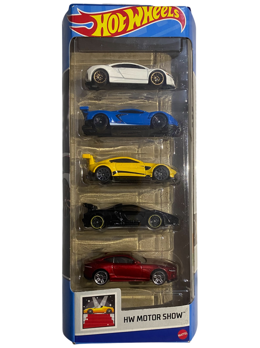 Hot Wheels  5 Pack HW Motor Show 2024