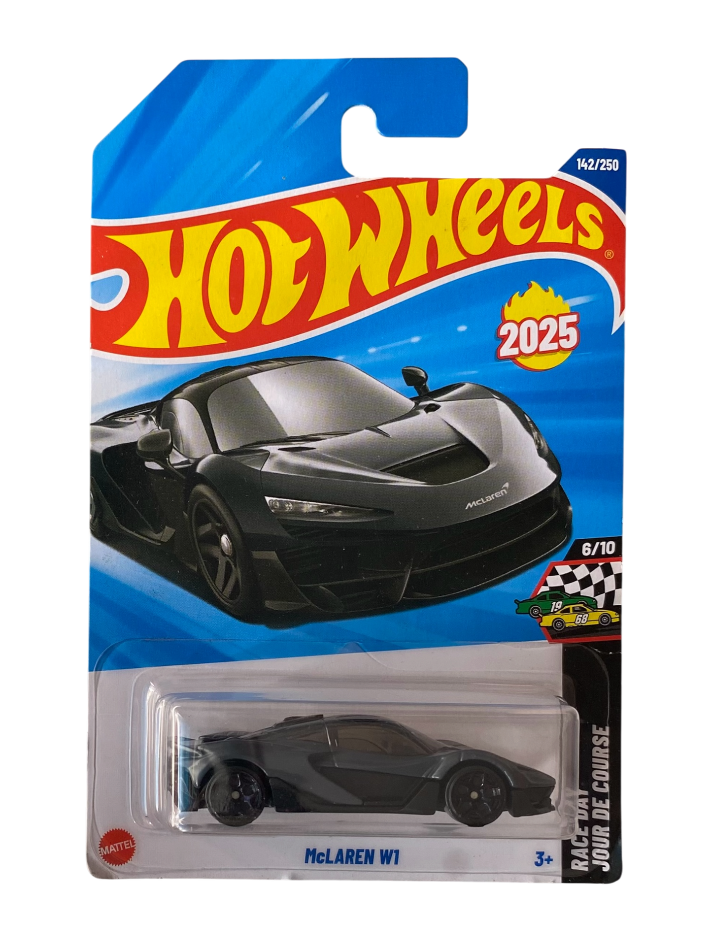 Hot Wheels  Mclaren W1 (Race Day Jour De Course) Matte Grey