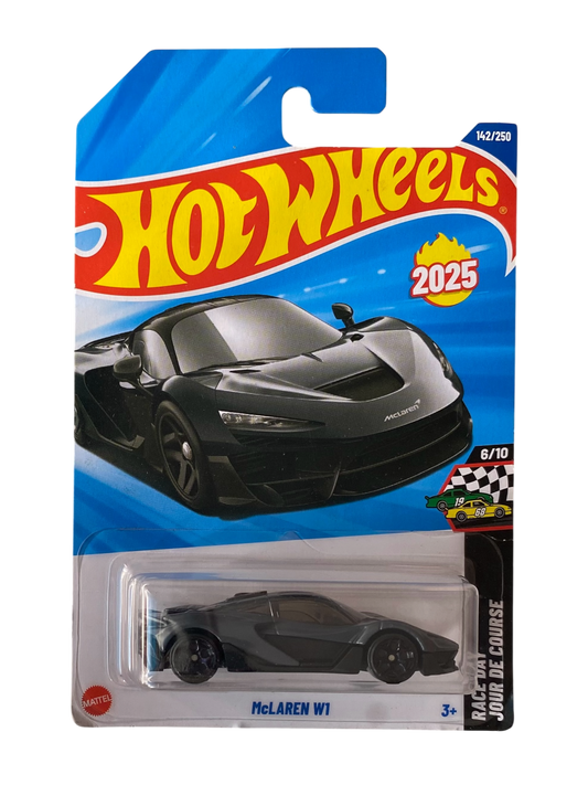 Hot Wheels  Mclaren W1 (Race Day Jour De Course) Matte Grey