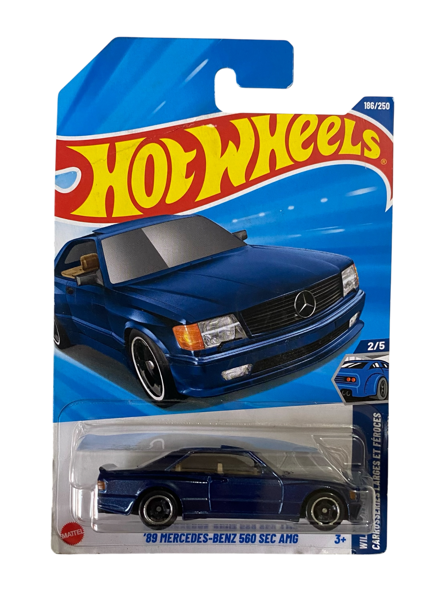 Hot Wheels  ‘89 Mercedes-Benz 560 SEC AMG (Wild Widebody Carrosseries Larges Et Féroces)