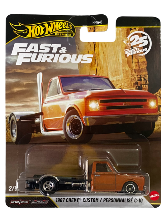 Hot Wheels Premium  1967 Chevy Custom/Personnalisé C-10 (Fast & Furious: Furious 7)