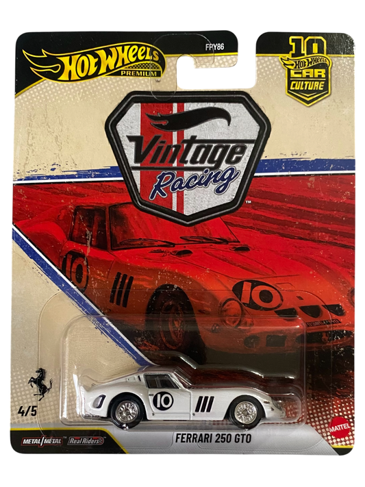 Hot Wheels Premium  Ferrari 250 GTO (Vintage Racing)