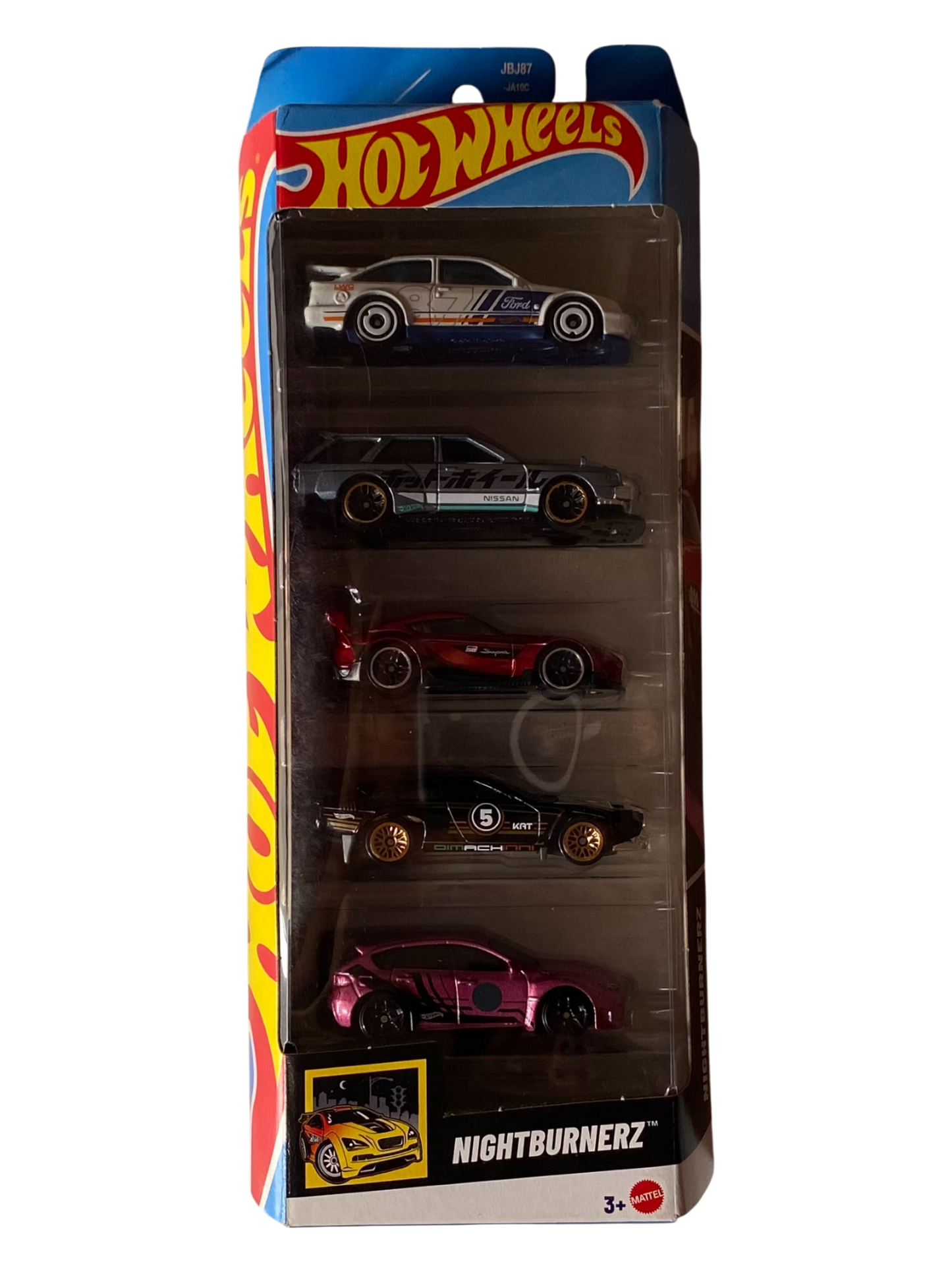 Hot Wheels  Nightburnerz 5 Pack - Supra