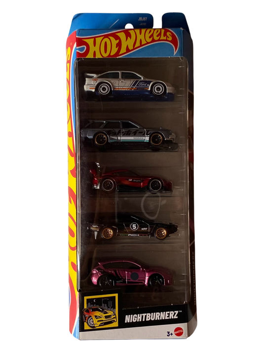 Hot Wheels  Nightburnerz 5 Pack - Supra