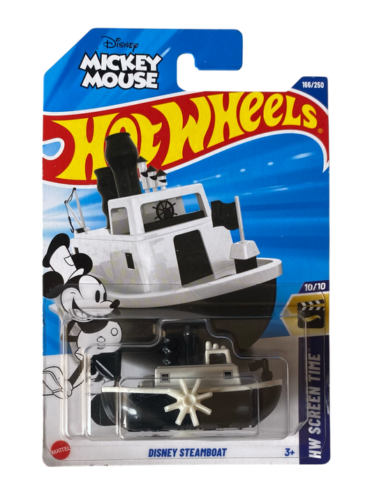 Hot Wheels  Disney Steamboat (HW Screen Time) Mickey Mouse
