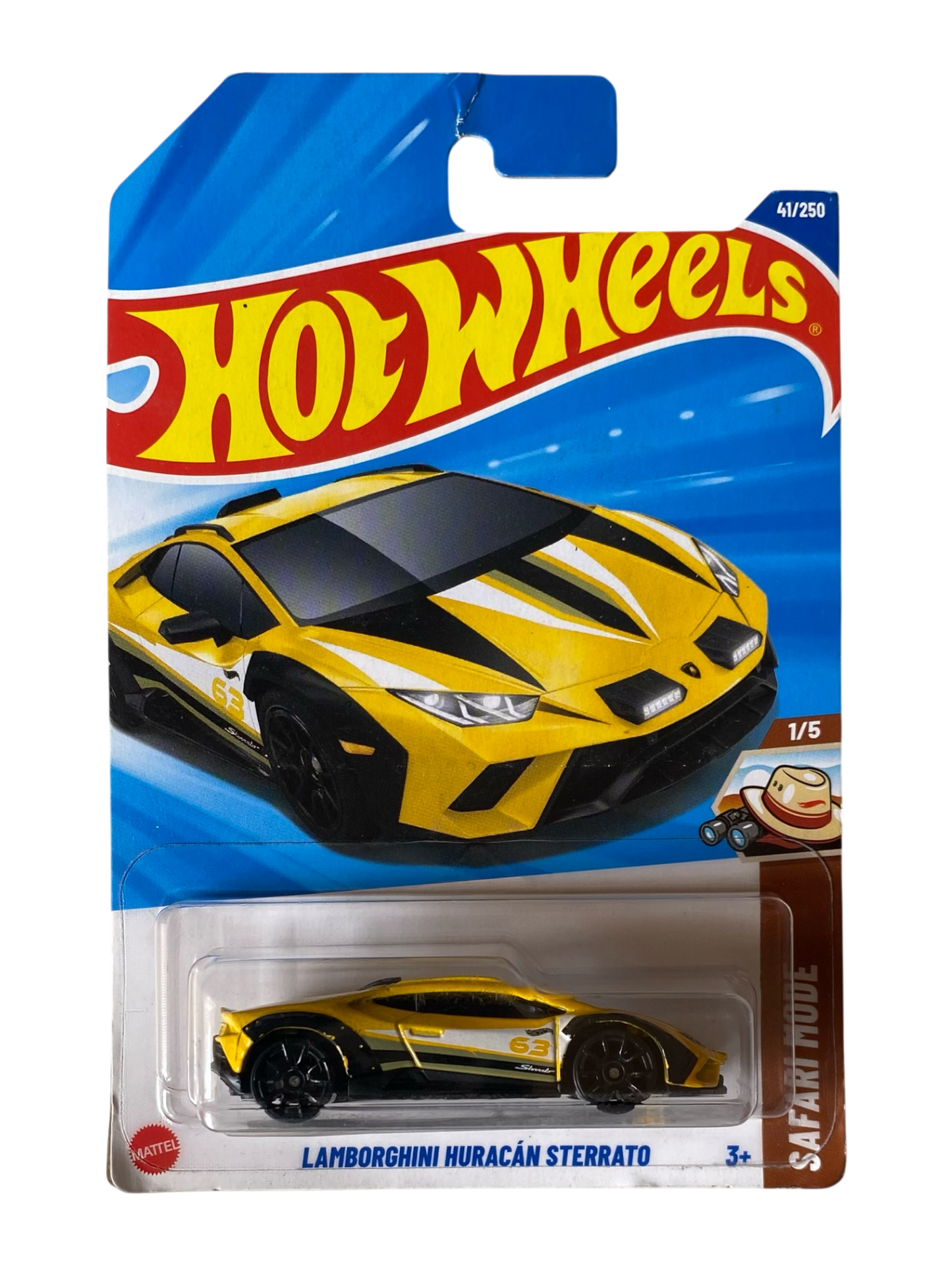 Hot Wheels  Lamborghini Huracán Sterrato (Safari Mode) Yellow