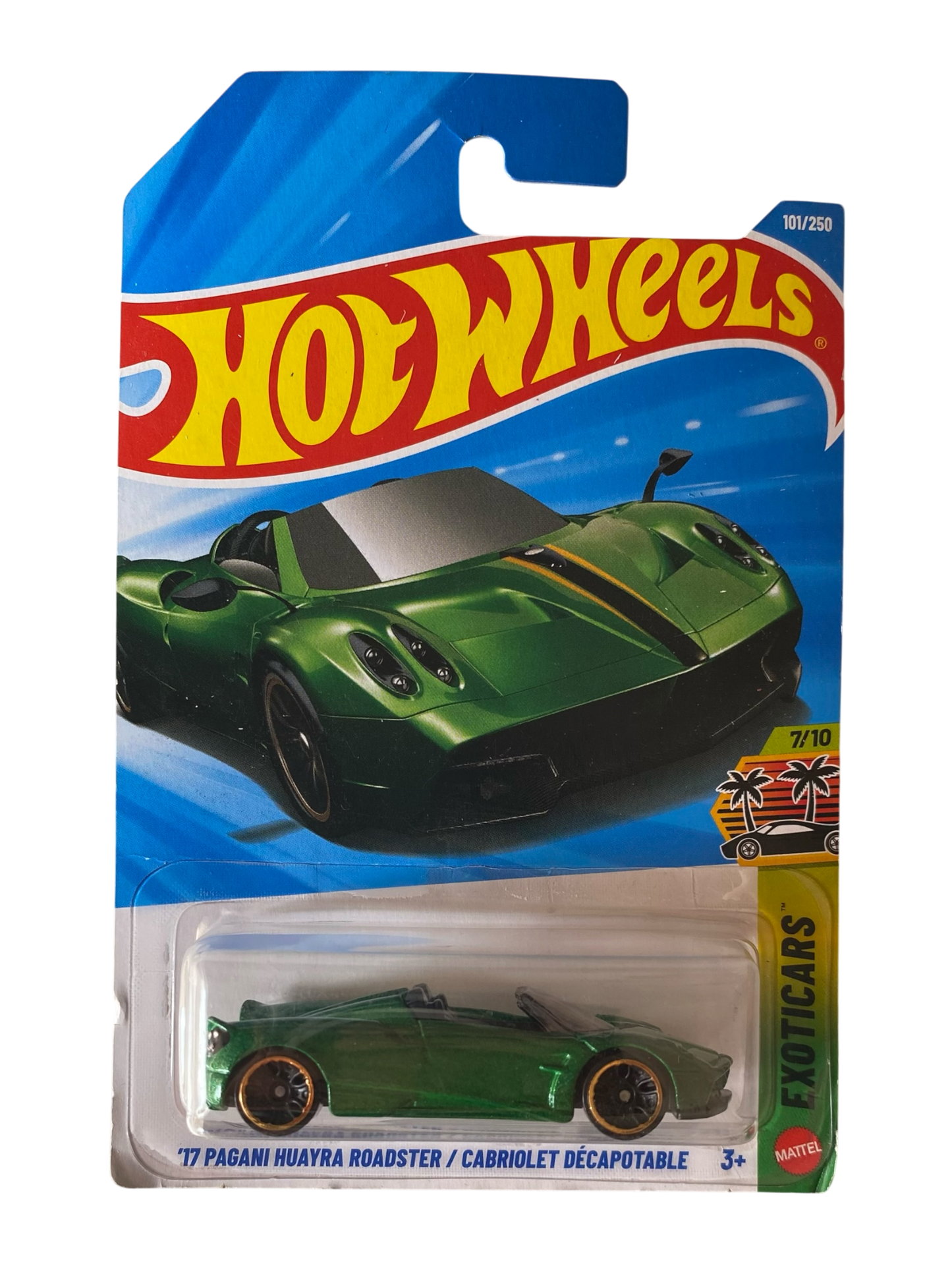 Hot Wheels  ‘17 Pagani Huayra Roadster / Cabriolet Décapotable (Exoticars)