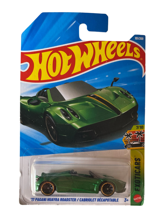 Hot Wheels  ‘17 Pagani Huayra Roadster / Cabriolet Décapotable (Exoticars)