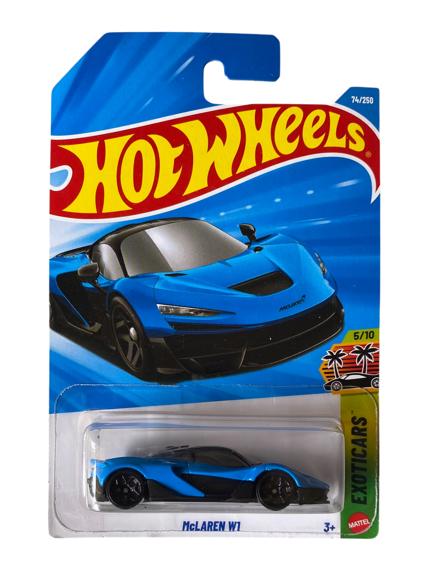 Hot Wheels  McLaren W1 (Exoticars) Blue