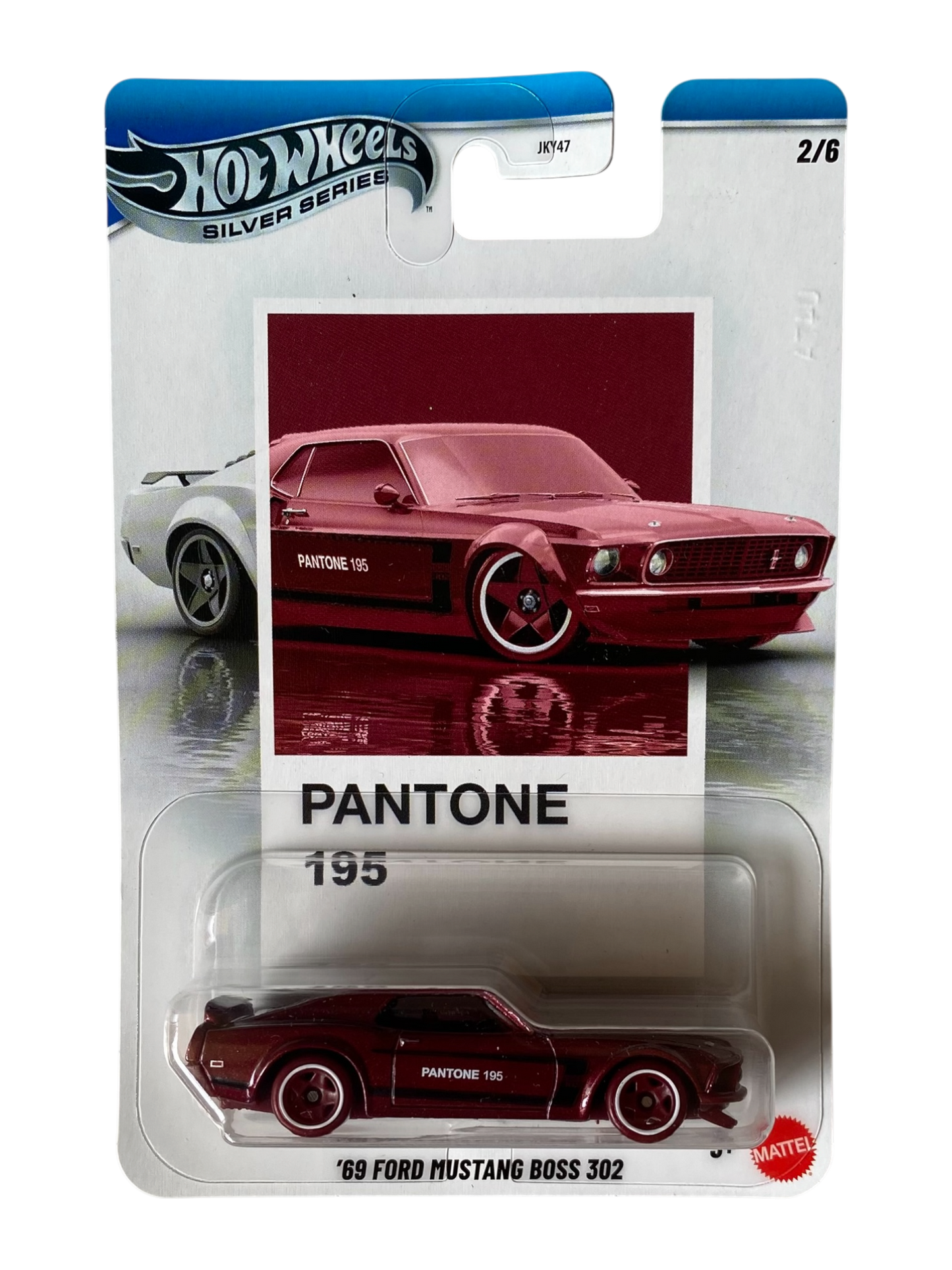 Hot Wheels  ‘69 Ford Mustang Boss 302 (Pantone 195)