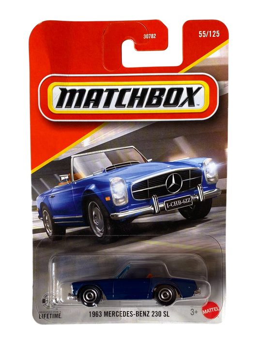 MatchBox  1963 Mercedes-Benz 230 SL