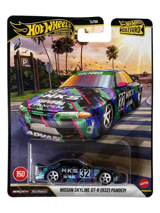 Hot Wheels Premium  Nissan Skyline GT-R (R32) Pandem