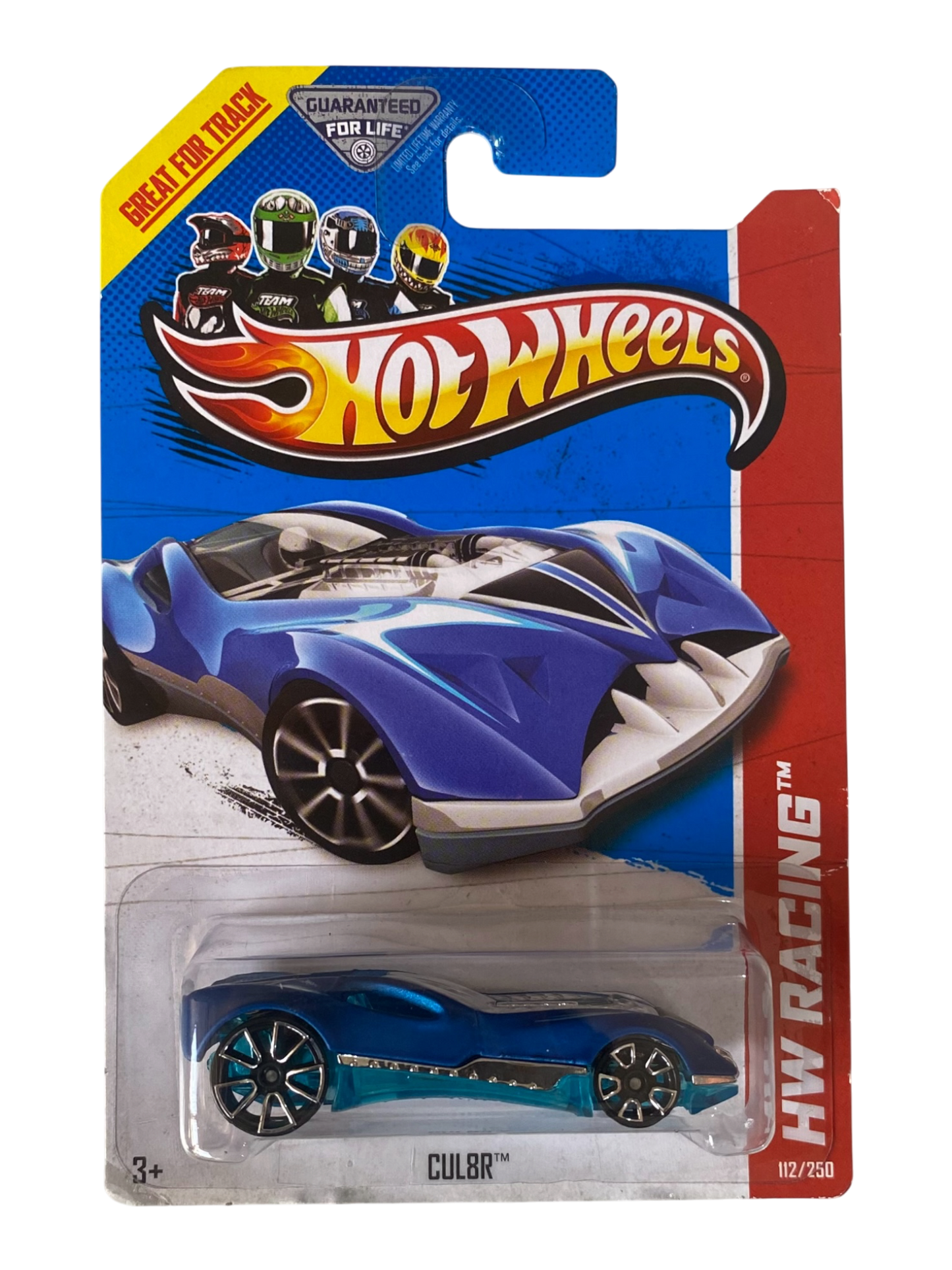 Hot Wheels  Cul8r (HW Racing) Transparent Blue