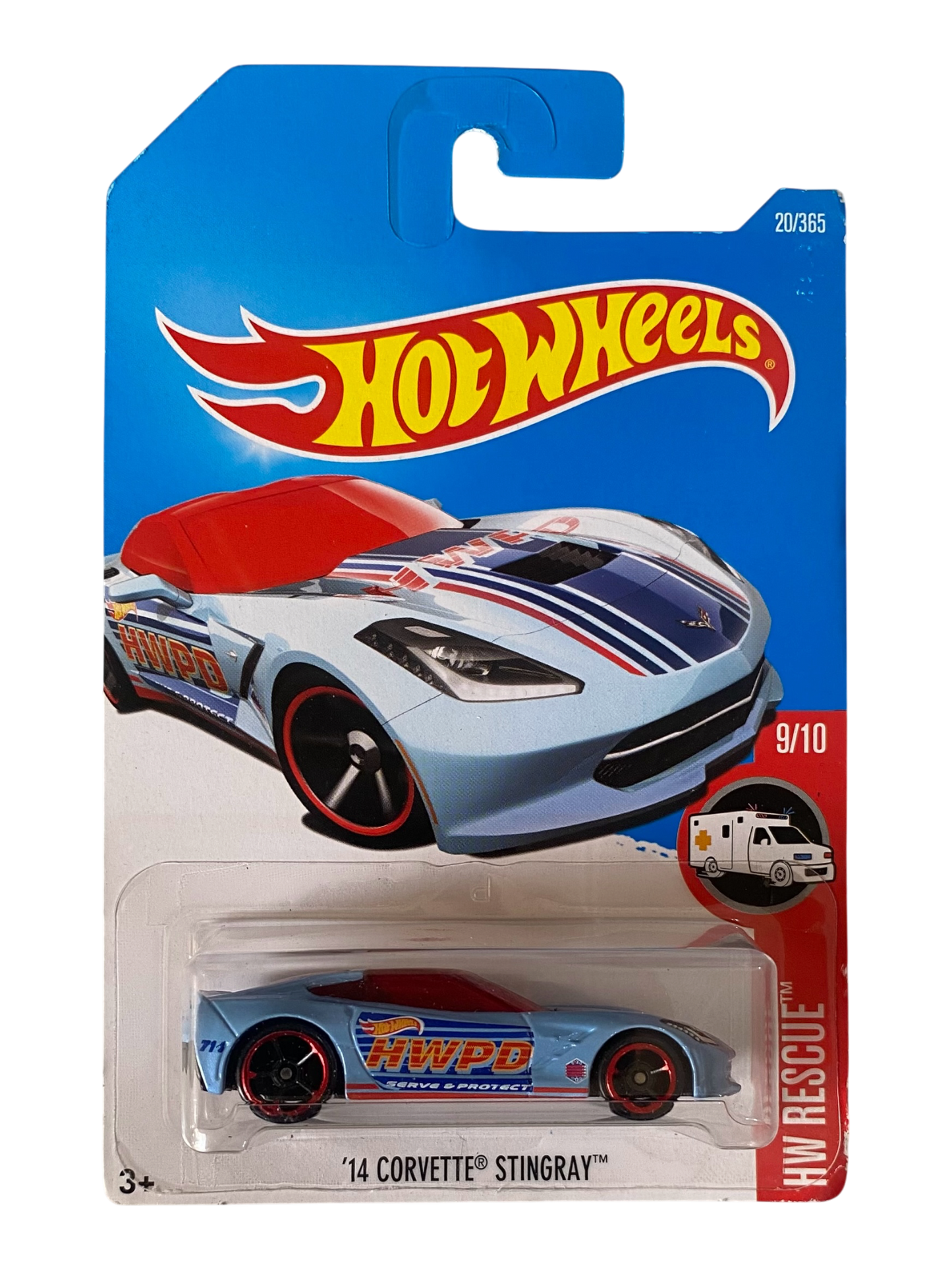 Hot Wheels  ‘14 Corvette Stingray (HW Rescue)