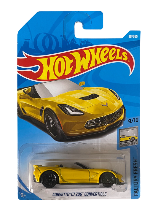 Hot Wheels  Corvette C7 Z06 Convertible (Factory Fresh)