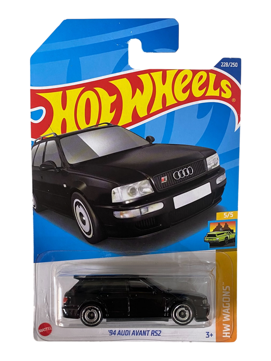 Hot Wheels  ‘94 Audi Avant RS2 (HW Wagons) black