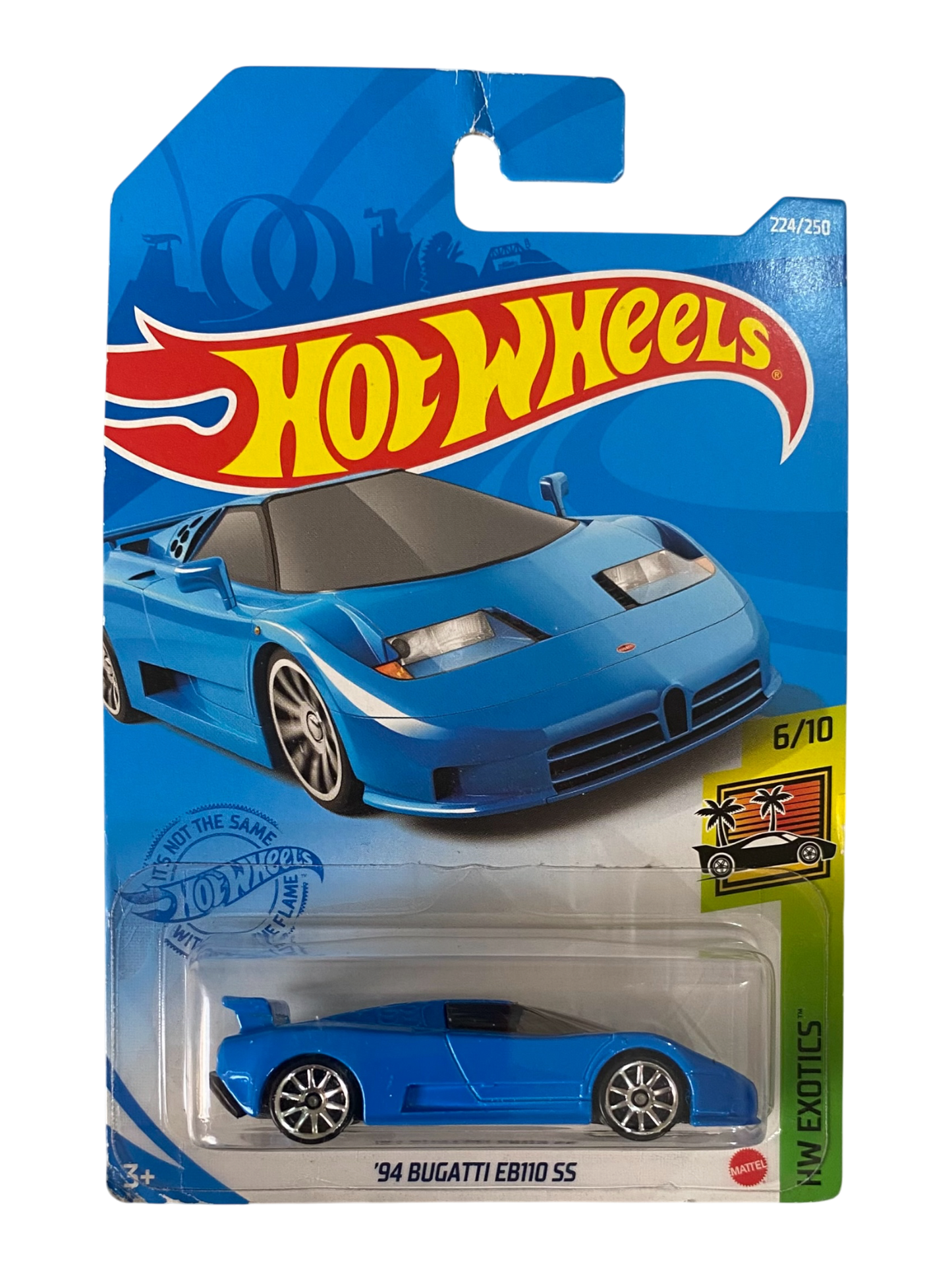 Hot Wheels  ‘94 Bugatti EB110 SS (HW Exotics) Blue