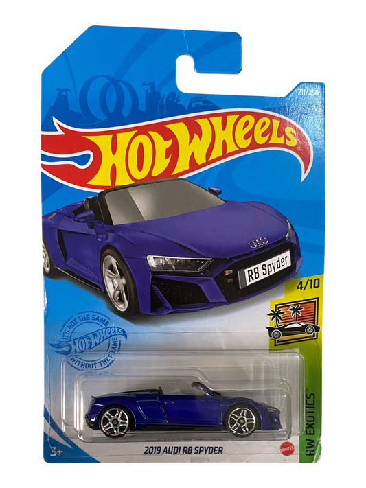 Hot Wheels  2019 Audi R8 Spyder (HW Exotics) purple