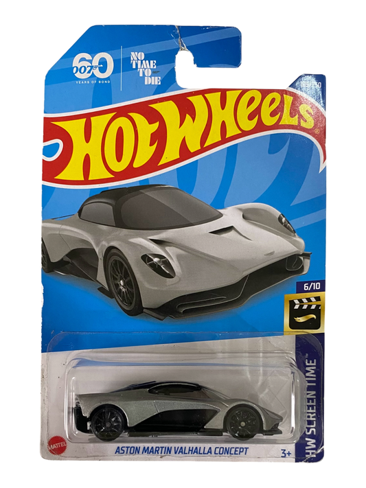 Hot Wheels  Aston Martin Valhalla Concept (HW Screen Time) 60 Years of Bond, No Time To Die