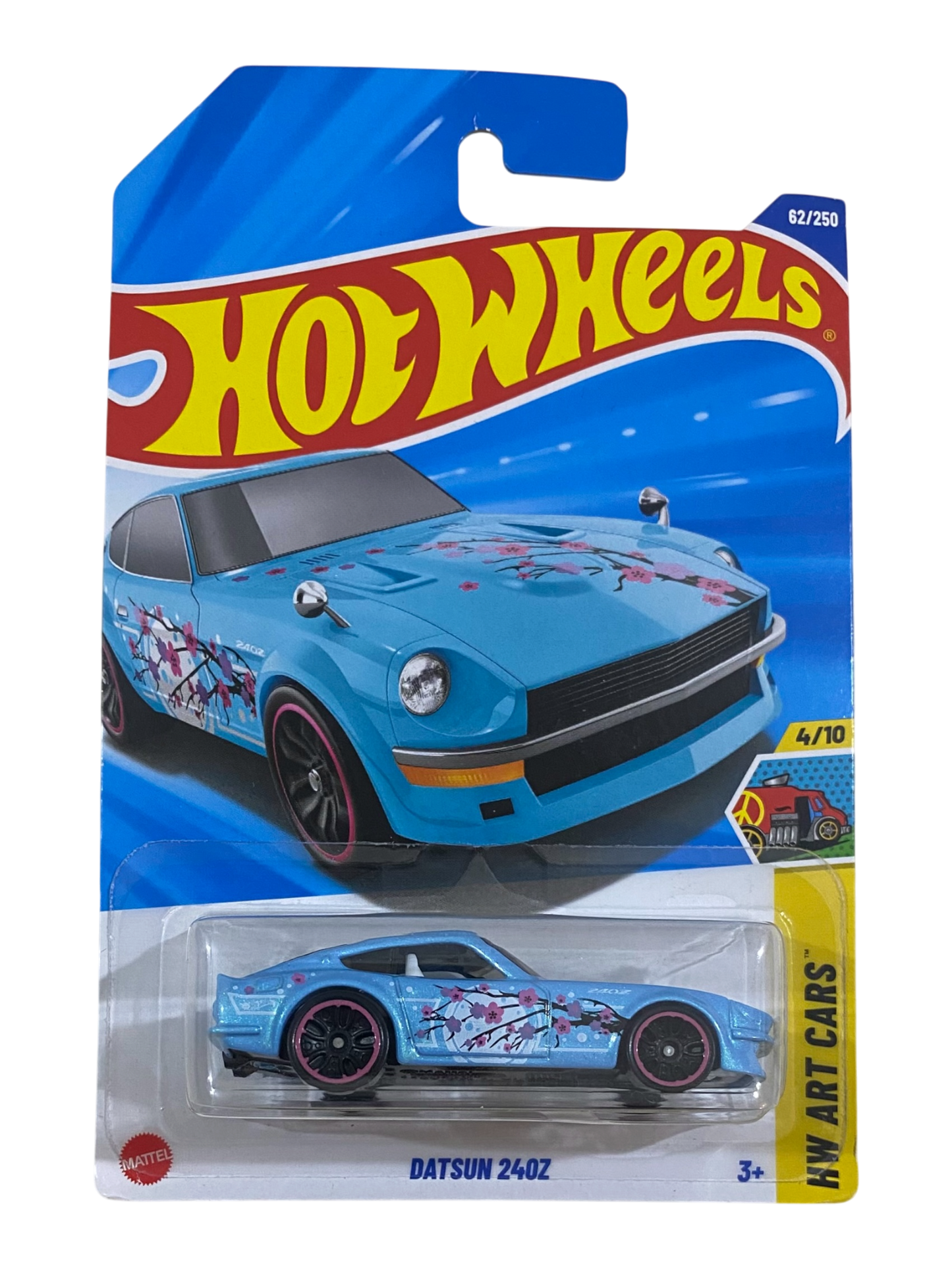 Hot Wheels  Datsun 240Z (HW Art Cars) Light Blue
