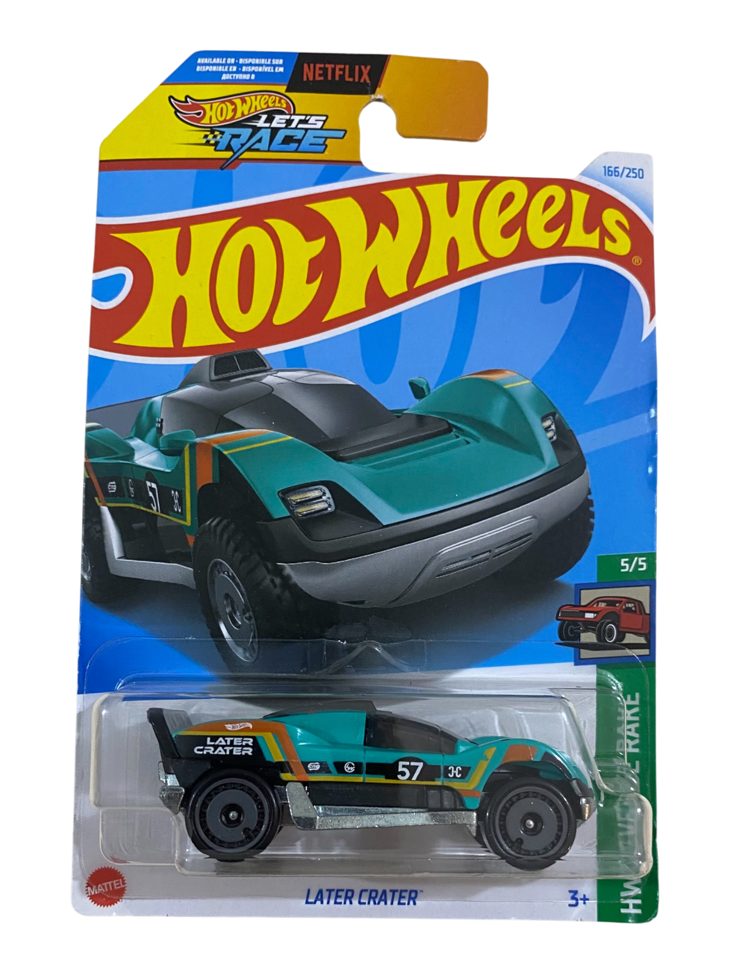 Hot Wheels  Later Crater (HW Reverse Rake) Netflix: Lets Race