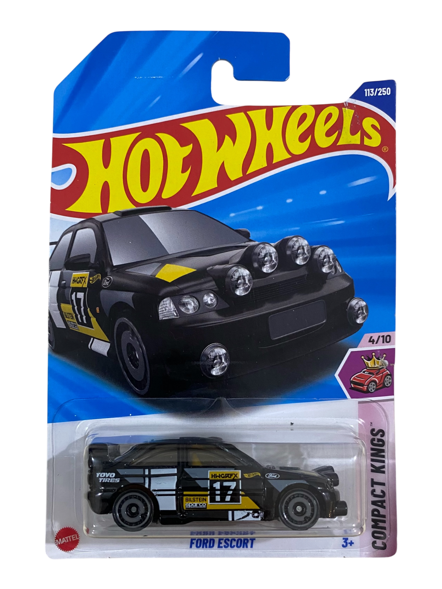 Hot Wheels  Ford Escort (Compact Kings) Black
