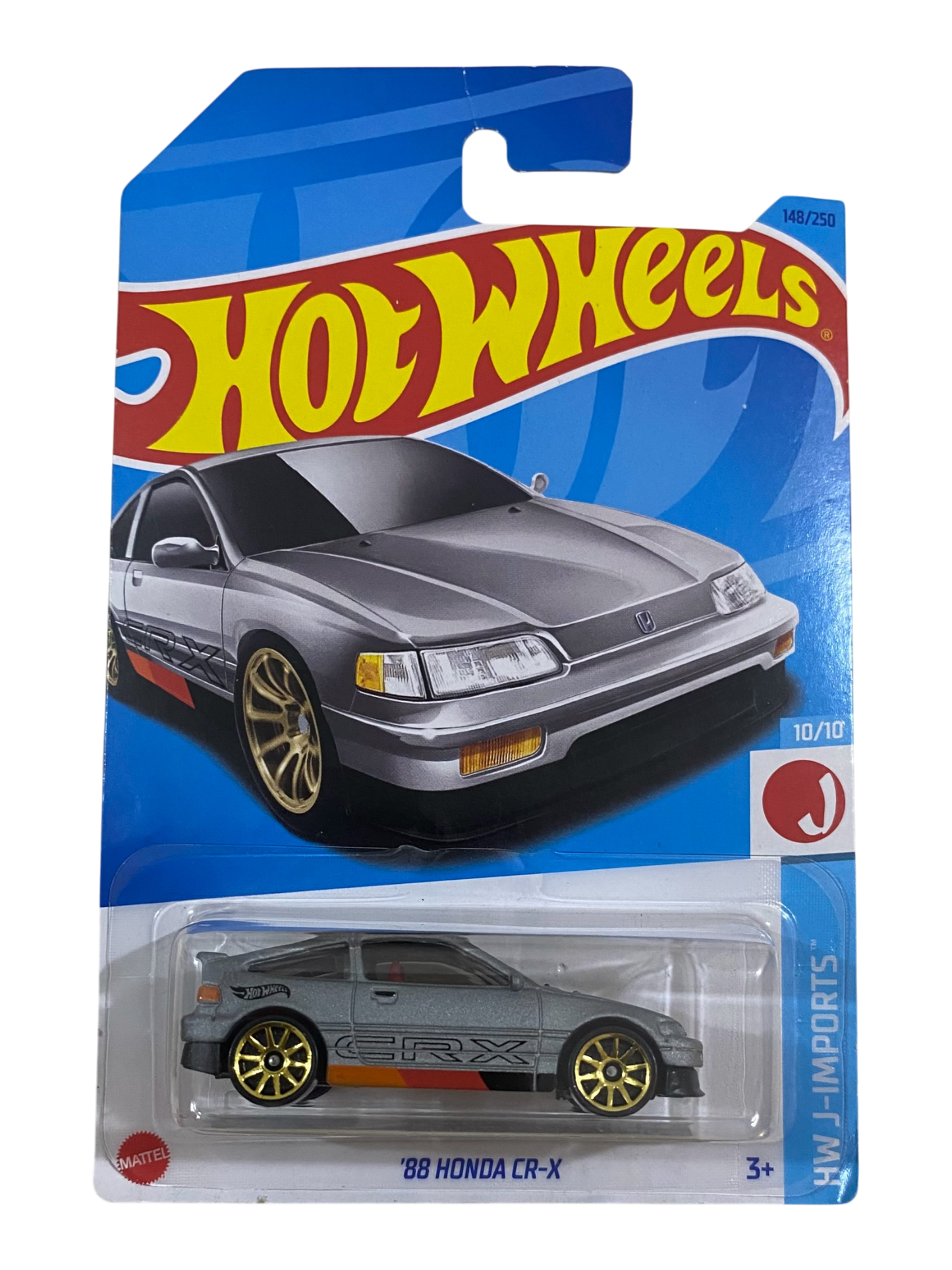 Hot Wheels  ‘88 Honda CR-X (HW J- Imports) silver
